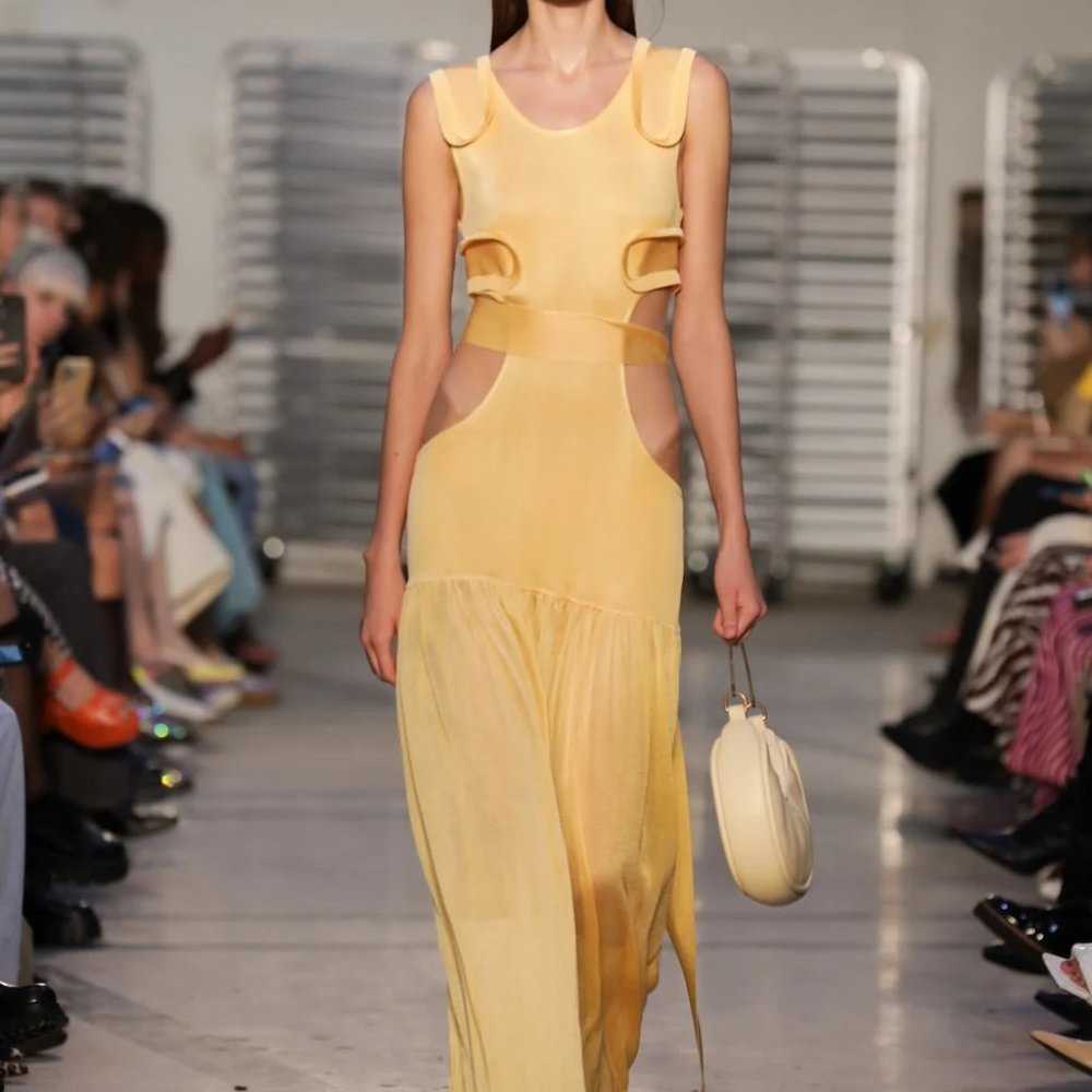 Bevza Cutout Evening Gown Size SMALL